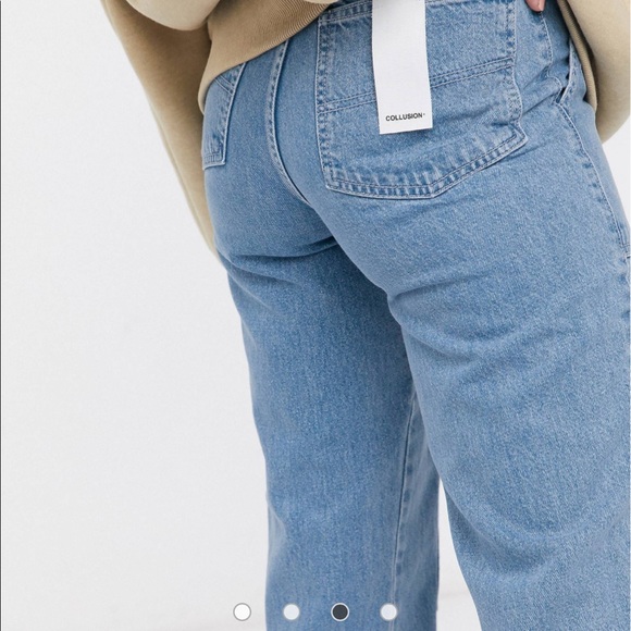 ASOS COLLUSION Utility Jean LONG - Picture 2 of 2